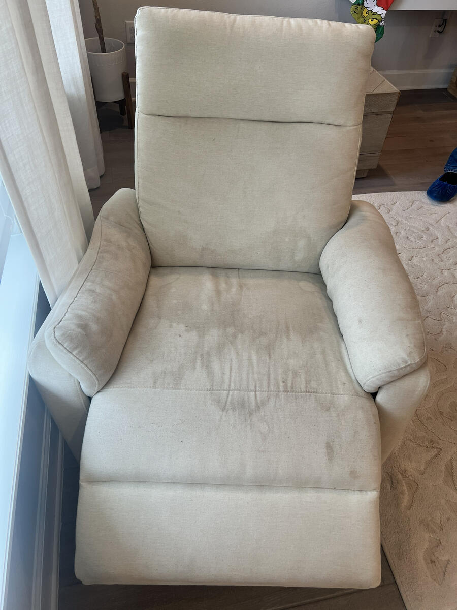 Before cleaning example