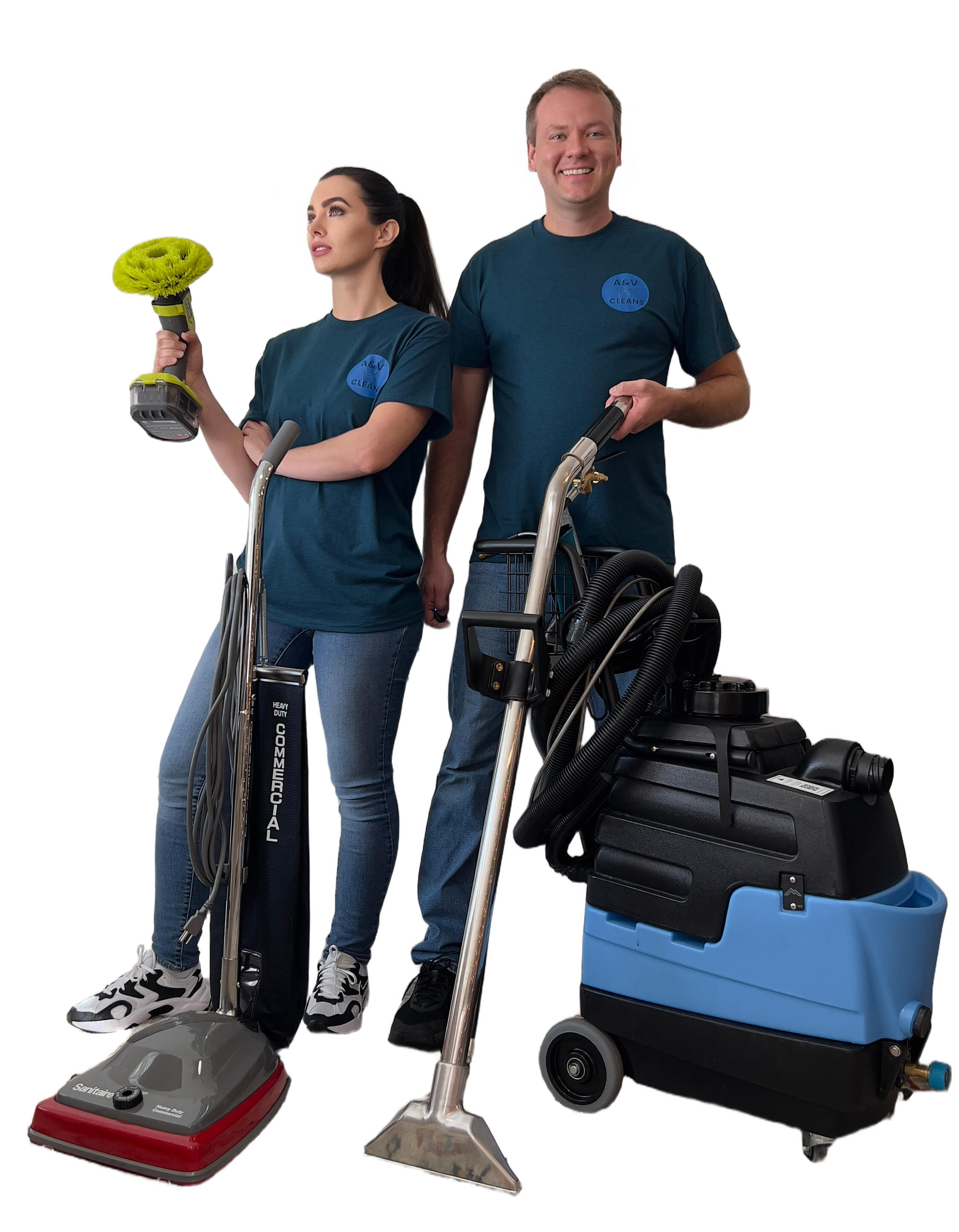 A&V Upholstery Cleaning family-owned team in Jacksonville FL